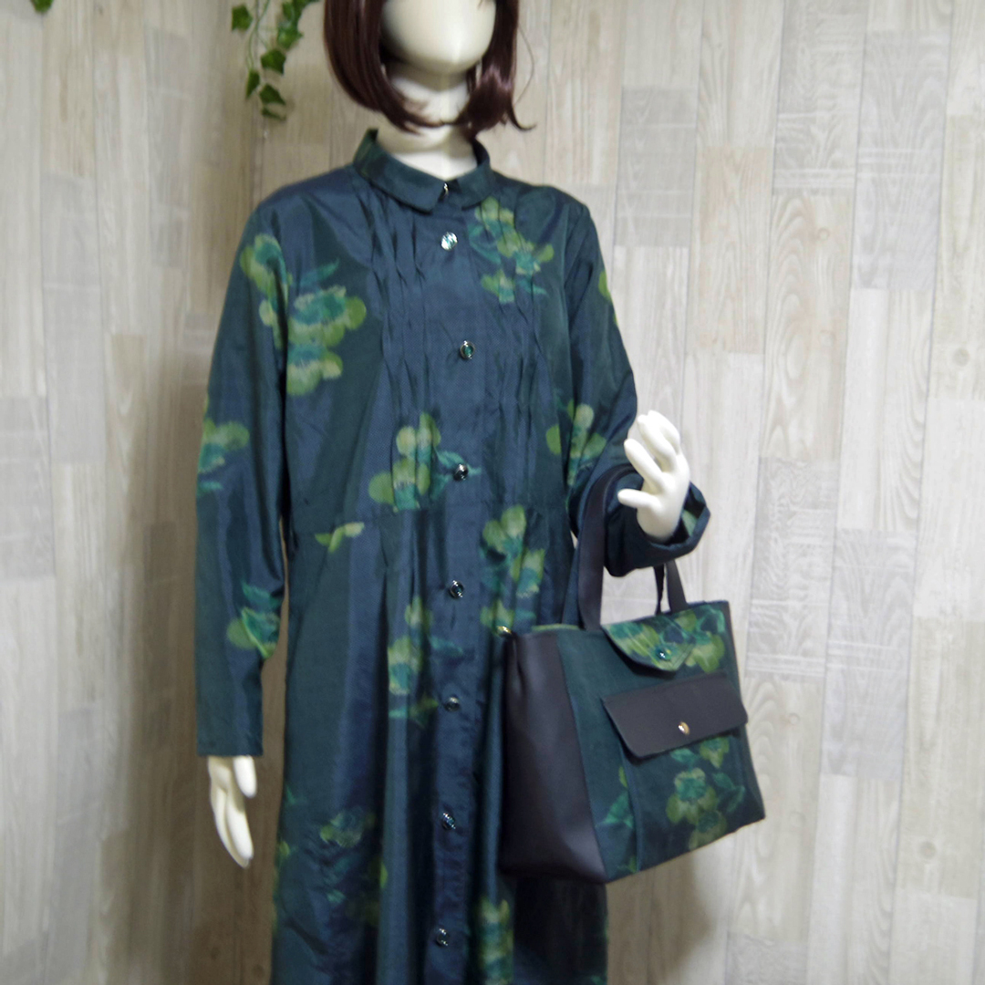 着物リメイクバッグ型紙使って大島紬で縫う三つの利点 – フォーリア